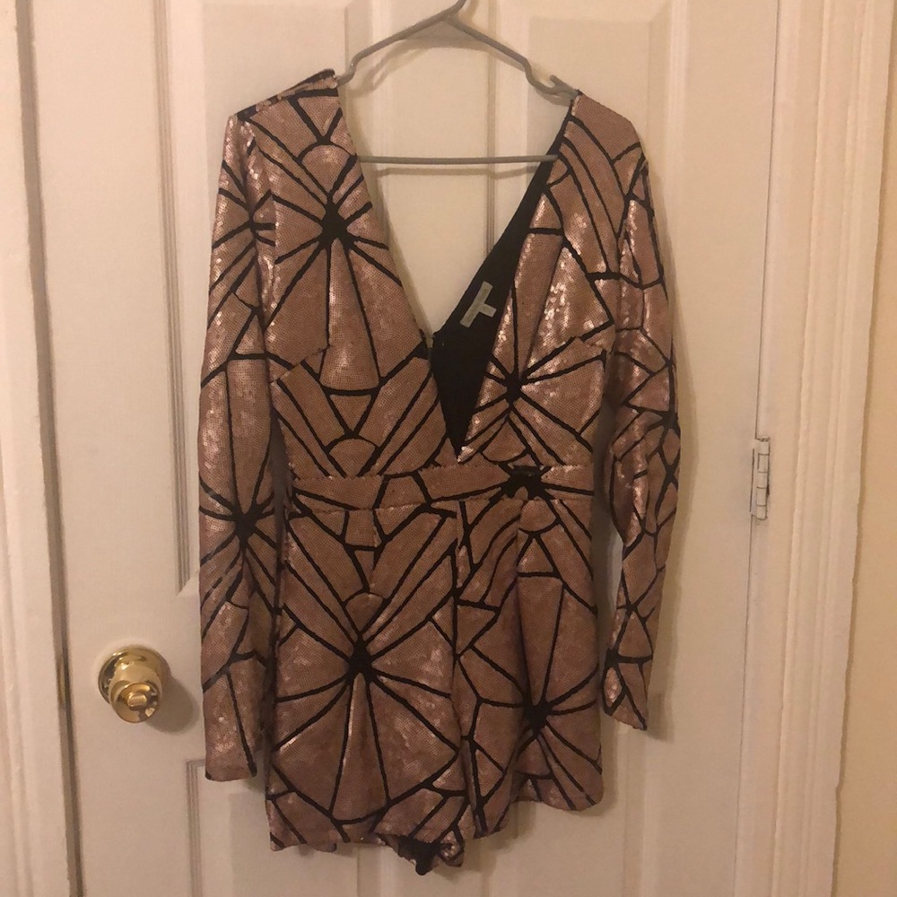 Sequin romper